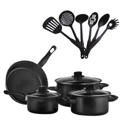 KIT DE PANELAS + UTENSILIOS / OFERTA / 13 PCS