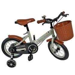 BICICLETA INFANTIL ARO 16'' 16245G - CINZA