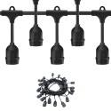 TENDERO DE LUCES 15 BOCALES E27 - 10M