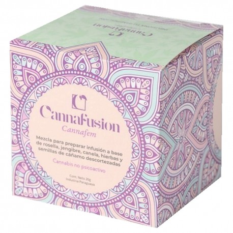 TÉ INFUSIÓN CANNAFUSION CANNAFEM - 10 SOBRES