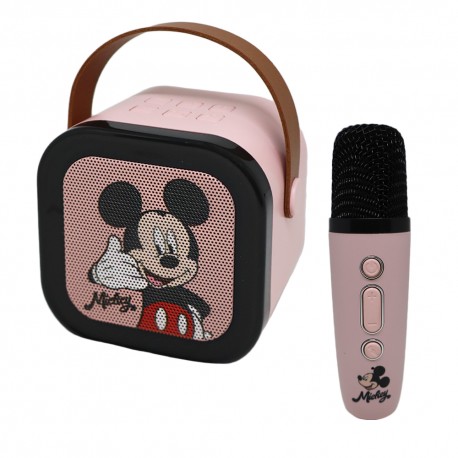SPEAKER KARAOKE INFANTIL MICKEY LP-3 / 1 MIC / USB / BLT / REC