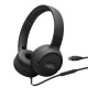 AURICULAR JBL T520C CON CABLE - NEGRO