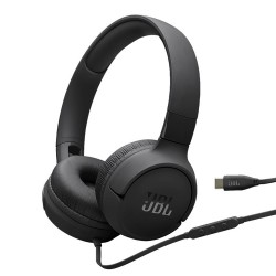 AURICULAR JBL T520C CON CABLE - NEGRO