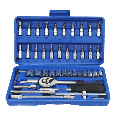 KIT DE HERRAMIENTAS NEW TOOLS 19804 - 46 PCS