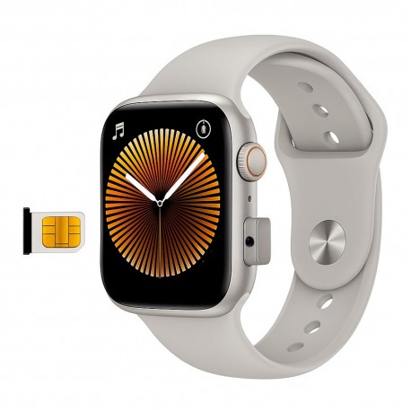 RELOJ SMART BW11 CON CAM/CHIP - PLATA