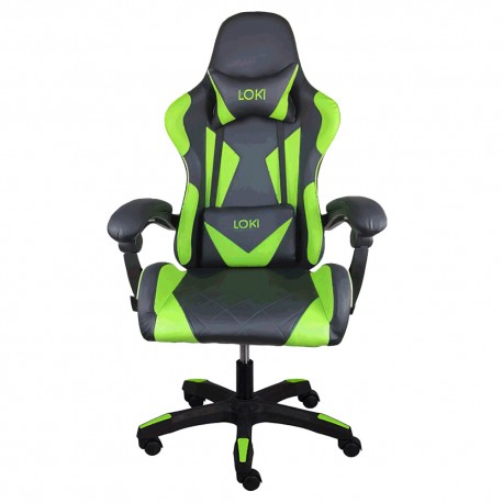 CADEIRA GAMER EMPOLI EM-G01 - PRETO-VERDE