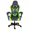 SILLA GAMER EMPOLI EM-G01 - NEGRO-VERDE