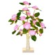 ARBOL LED SATE A-TL6024004 / 24 LED / FLOR ROSA