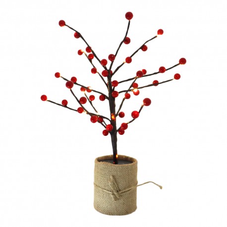 ARBOL LED SATE A-TL3524001 / 24 LED / FRUTAS