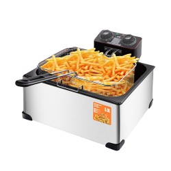 FREIDORA RAF R.5224 - INOX - 5L - 220V