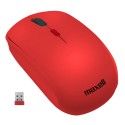 MOUSE PARA PC MAXELL MOWL-100 SEM FIO - ROJO