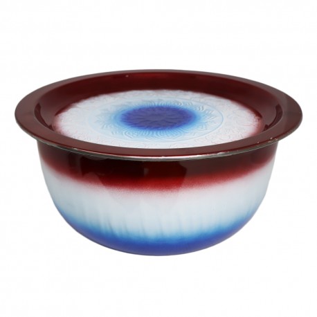 BACIA BOWL C/TAMPA OM21508 28CM X 12.5CM