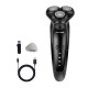 BARBEADOR DALING DL-9273 / RECARREGAVEL / 3 LAMINAS / BIVOLT