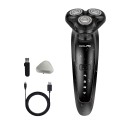 BARBEADOR DALING DL-9273 / RECARGABLE / 3 LAMINAS / BIVOLT