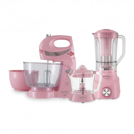 KIT DE COZINHA BRITANIA BLT51R - ROSA - 110V
