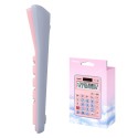 CALCULADORA PORTATIL CASIO MX-12B - ROSA/AZUL
