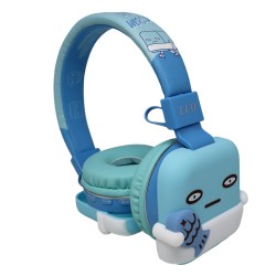 FONE DE OUVIDO LUO LU-994 - BLT - LED - PEIXE/AZUL