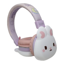 FONE DE OUVIDO LUO LU-994 - BLT - LED -COELHO/LILAS