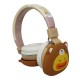 FONE DE OUVIDO LUO LU-994 - BLT - LED - URSO/MARROM