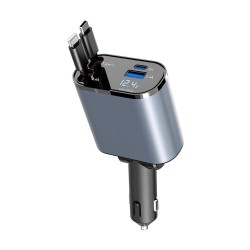 CARGADOR PARA AUTO 12V LUO LU-8231 - 4 EN 1