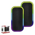 SPEAKER PARA PC SATE AS-92007B - BT/AUX/RGB
