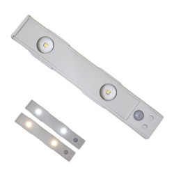 LUMINARIA COM SENSOR SATE A-FL203 - 20CM - RECARREGAVEL