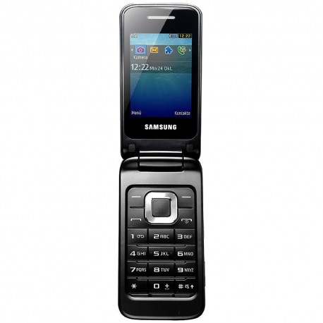 CELULAR SAMSUNG GT-C3520 (FLIP) DUAL SIM / NEGRO