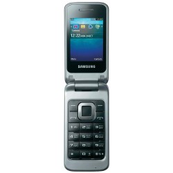 CELULAR SAMSUNG GT-C3520 (FLIP) DUAL SIM / PLATA