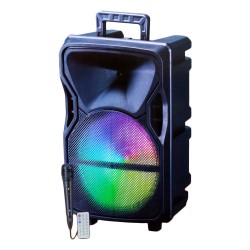 SPEAKER PARTY KANDEXS YE-1209 - 12'' - BLT - AUX - MIC C/ CABLE