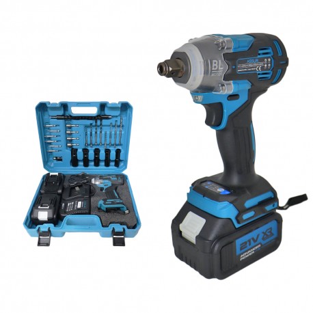 KIT DE HERRAMIENTAS - TALADRO DE IMPACTO CON MALETA ASSUR ASR-LD18