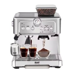 CAFETERA CON MOLEDOR RAF R.0205 - GRIS - 220V