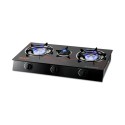 COCINA A GAS VIDRIO - RAF R.8052 - 3 BOCAS