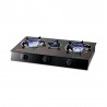 COCINA A GAS VIDRIO - RAF R.8052 - 3 BOCAS