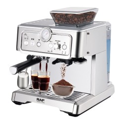 CAFETERA CON MOLEDOR RAF R.0205 - GRIS - 220V