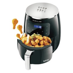 FRITADEIRA AIR FRYER QYLAR QY-0106 - PRETO - 3.6L - 110V