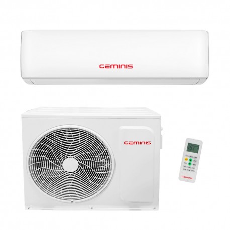 AIRE ACONDICIONADO GEMINIS GS-AC12BR - 12000BTU - 220V/60HZ - CON KIT - C/F