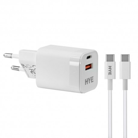 CARGADOR HYE HYEC44C / 30W / CABLE USB-C