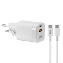 CARGADOR HYE HYEC44C / 30W / CABLE USB-C