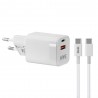 CARGADOR HYE HYEC44C / 30W / CABLE USB-C