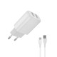 CARGADOR HYE EU02C / FUENTE + CABLE USB-C
