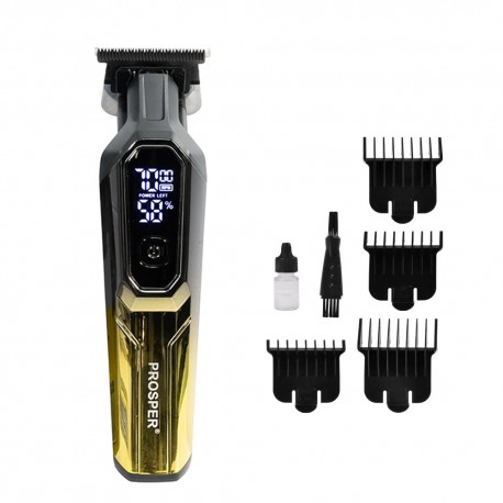 MAQUINA DE CORTAR CABELO PROSPER P-2131 - RECARREGAVEL - DIGITAL - BIVOLT