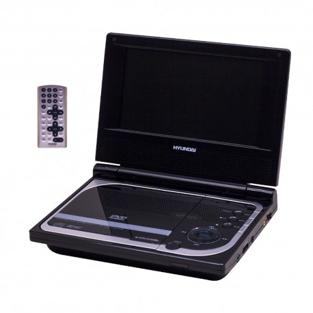 BF REPRODUTOR PORTÁTIL DVD HYUNDAI HY-9921 - USB/SD/7"/ BIVOLT