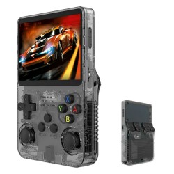APARATO GAME CONSOLA PORTÁTIL R36S - 3.5"- 64G - 1G - NEGRO