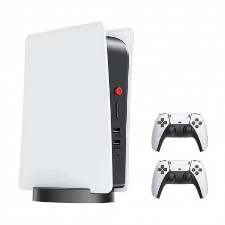 APARATO GAME STATION 2.4G / 2 CONTROLES+CONS / CAJA NEGRA