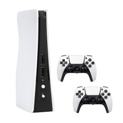 APARELHO GAME STATION 2.4G / 2 CONTROLES+CONS / CAIXA BRANCA