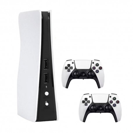 APARELHO GAME STATION 2.4G / 2 CONTROLES+CONS / CAIXA BRANCA