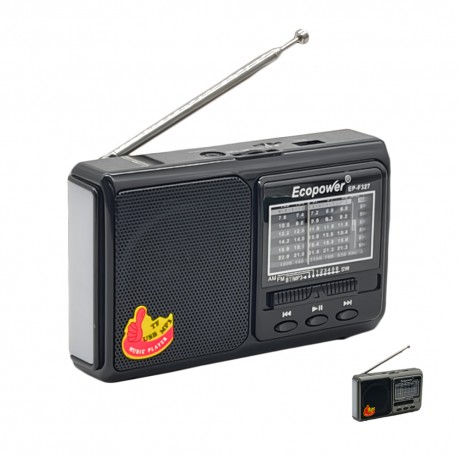 RADIO ECOPOWER EP-F327 REC/USB/SD/BLT