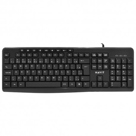 TECLADO PARA PC - HAVIT KB2008-PB - USB/PORTUGUES