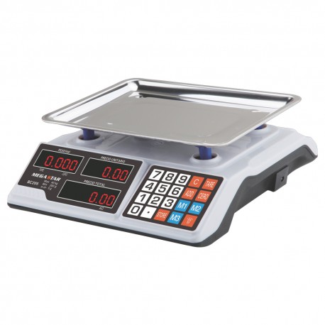 BALANZA DE MERCADO MEGASTAR BC-205 - 40KG - BIVOLT