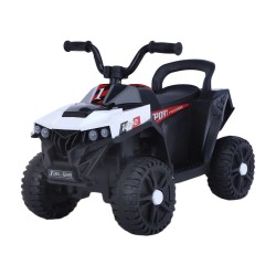 QUADRICICLO ELET. INFANTIL 16440 BLK/WHI